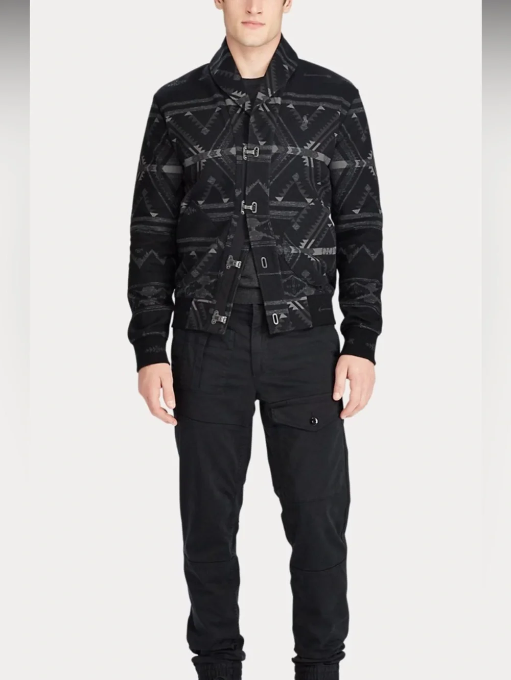 Polo Ralph Lauren Cotton-Blend Shawl Cardigan